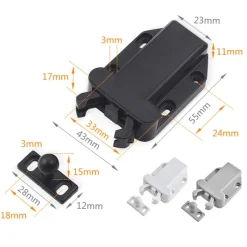 Comfort u0026 Style Gadgets Für Zuhause-Automatisch aufspringende Schrankschlösser – 4er-Installationssatz