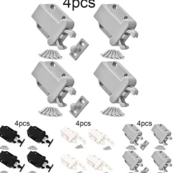 Comfort u0026 Style Gadgets Für Zuhause-Automatisch aufspringende Schrankschlösser – 4er-Installationssatz