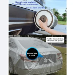 Wild u0026 Free Gear Autozubehör|Automobilindustrie-Automatisch einziehbare Autoabdeckung – Shield Pro Wasserdichter Schutz