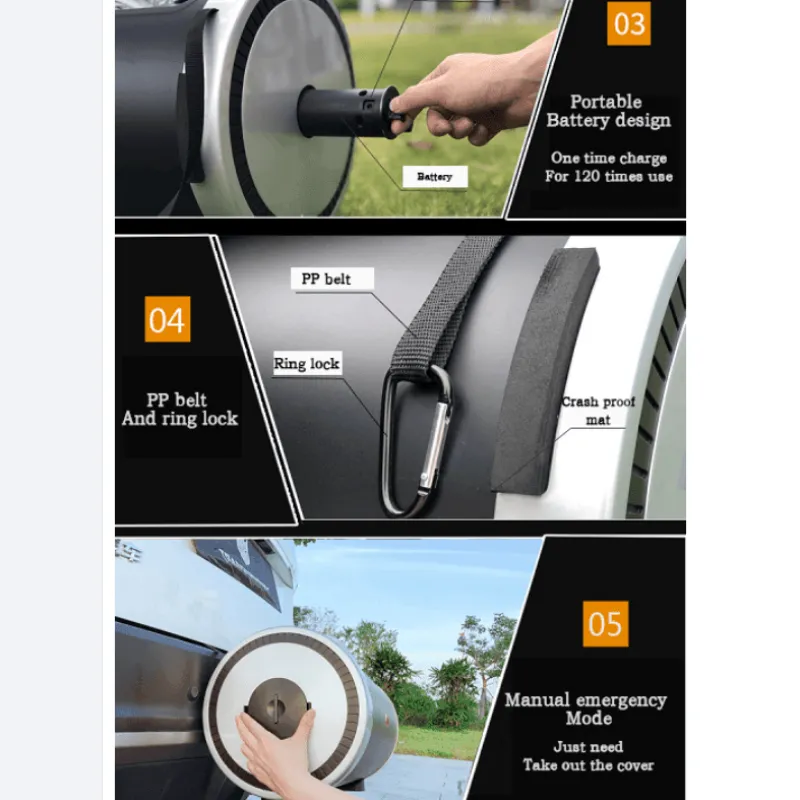 Wild u0026 Free Gear Autozubehör|Automobilindustrie-Automatisch einziehbare Autoabdeckung – Shield Pro Wasserdichter Schutz