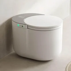 The Blissful Bath Badezimmer-Automatische Bidet-Toilette – Sofortheizung mit Fernbedienung