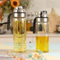 Tom Küche & Esszimmer-Auatische Ölflasche – langlebiger Sojasaucen-Essigspender