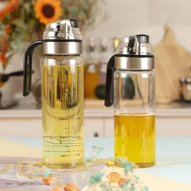 Tom Küche & Esszimmer-Auatische Ölflasche – langlebiger Sojasaucen-Essigspender