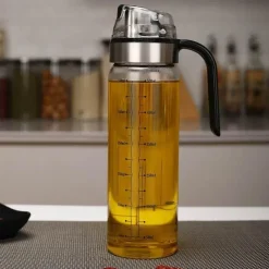 Tom Küche & Esszimmer-Auatische Ölflasche – langlebiger Sojasaucen-Essigspender