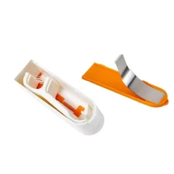 PureGlow Männerpflege|Frauenpflege-Automatische Pop-up-Zahnseidenbox mit Spiegel – reisefreundliches Mundpflegetool