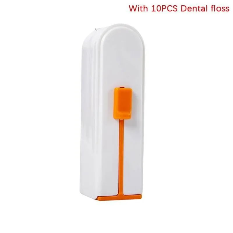 PureGlow Männerpflege|Frauenpflege-Automatische Pop-up-Zahnseidenbox mit Spiegel – reisefreundliches Mundpflegetool