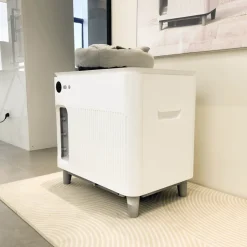 Furendo Haustierzubehör|Reinigungswerkzeuge Für Haustiere-Automatische selbstreinigende Katzentoilette - Premier Pet Toilet