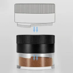 Tom Küche & Esszimmer-Auatischer Espresso-Tamper – Präzisions-Schwerkraftwerkzeug für professionelle Baristas