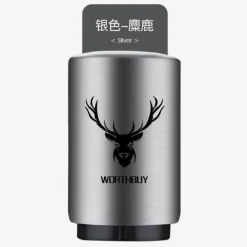 The Culinary Kit Küche & Esszimmer-Automatischer Flaschenöffner – Easy-Press-Design für mühelosen Zugriff auf Bier und Getränke