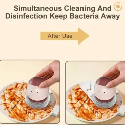 The Culinary Kit Küche & Esszimmer-Automatischer Flüssigkeitsspender, Spülbürste – Küchenreinigungswerkzeug