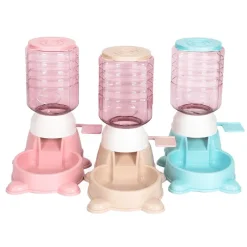 Furry Haven Haustierzubehör|Reinigungswerkzeuge Für Haustiere-Automatischer Futterspender für Haustiere – Interaktiver Futterspender für Hunde und Katzen