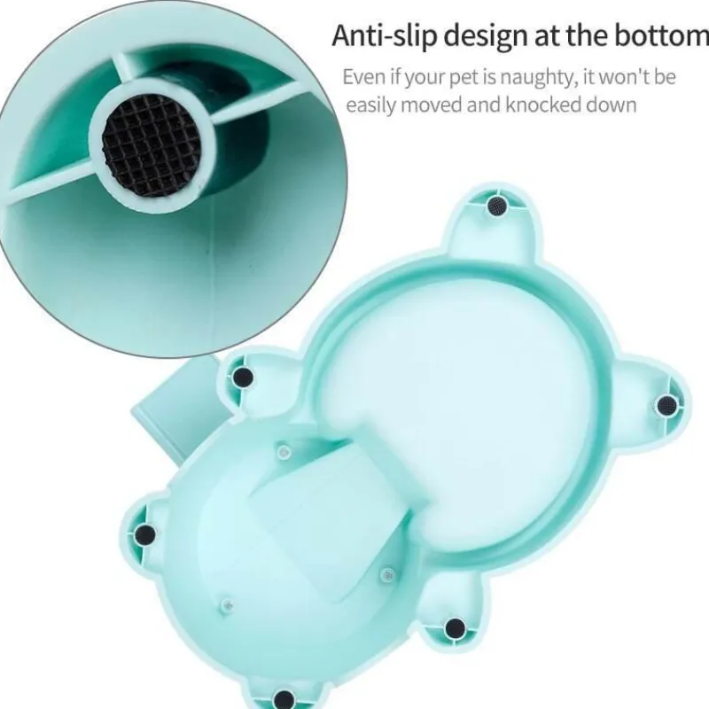 Furry Haven Haustierzubehör|Reinigungswerkzeuge Für Haustiere-Automatischer Futterspender für Haustiere – Interaktiver Futterspender für Hunde und Katzen