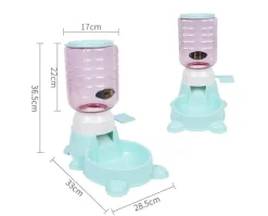 Furry Haven Haustierzubehör|Reinigungswerkzeuge Für Haustiere-Automatischer Futterspender für Haustiere – Interaktiver Futterspender für Hunde und Katzen