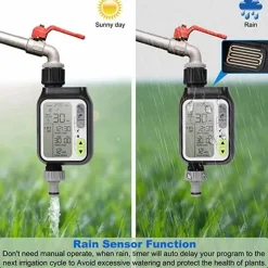 Nomad Gear Camping Im Freien|Outdoor-Artikel-Automatischer Gartenbewässerungstimer - Intelligenter Bewässerungssensor