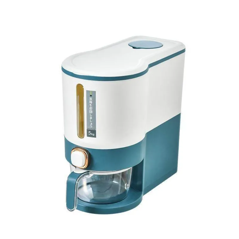 Space Savvy Küche & Esszimmer-Automatischer Getreidespender - Pressspender für einfache Anwendung