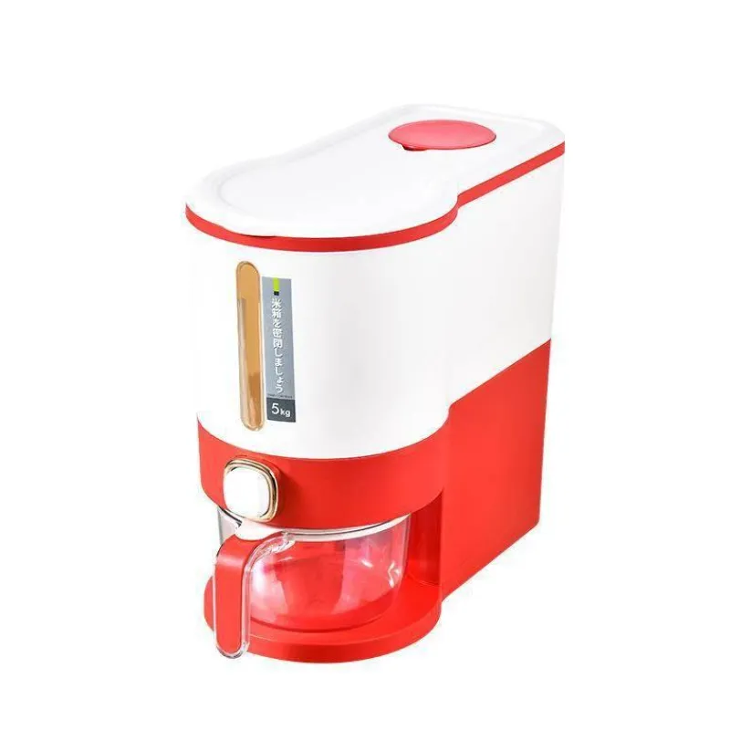 Space Savvy Küche & Esszimmer-Automatischer Getreidespender - Pressspender für einfache Anwendung