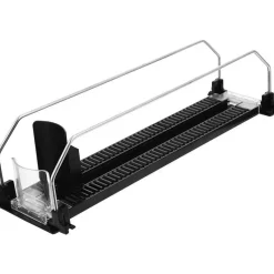 Space Savvy Küche & Esszimmer-Automatischer Getränkeschieber-Kühlschrank-Organizer