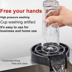 The Cozy Mug Küche & Esszimmer-Automatischer Gläserspüler - Spülwerkzeug für effiziente Reinigung