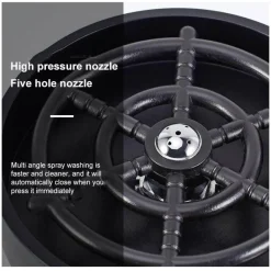 The Cozy Mug Küche & Esszimmer-Automatischer Gläserspüler - Spülwerkzeug für effiziente Reinigung