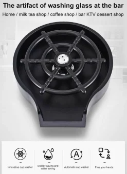 The Cozy Mug Küche & Esszimmer-Automatischer Gläserspüler - Spülwerkzeug für effiziente Reinigung
