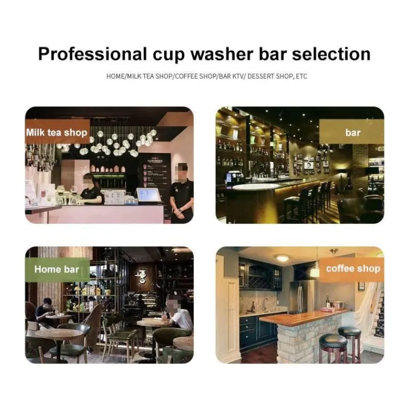 The Cozy Mug Küche & Esszimmer-Automatischer Gläserspüler - Spülwerkzeug für effiziente Reinigung