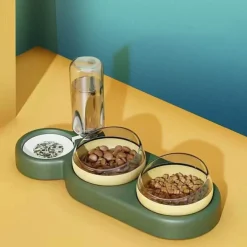 Furry Haven Haustierzubehör|Tierfütterung-Automatischer Katzenfutter- und Wasserspender – Intelligente Lösung zur Haustierfütterung