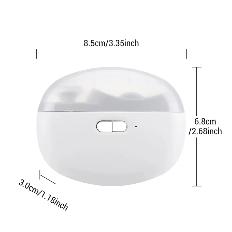 The Outdoor Vault Heimwerkzeuge|Männerpflege-Automatischer LED-Nagelknipser – Lite-Trimmwerkzeug für einfache Nagelpflege