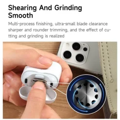 The Outdoor Vault Outdoor-Artikel|Heimwerkzeuge-Automatischer LED-Nagelknipser – Lite-Trimmwerkzeug für einfache Nagelpflege