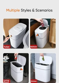 Comfort u0026 Style Gadgets Für Zuhause-Automatischer Mülleimer – Freihändiges Abfallentsorgungssystem