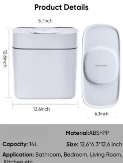 Comfort u0026 Style Gadgets Für Zuhause-Automatischer Mülleimer – Freihändiges Abfallentsorgungssystem