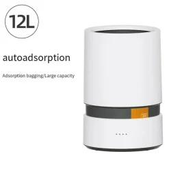 The Decor Haven Küche & Esszimmer|Gadgets Für Zuhause-Automatischer Mülleimer mit freihändiger Bedienung und Beutelspender – praktische Lösung zur Abfallentsorgung