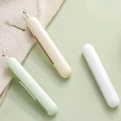 The Decor Haven Gadgets Für Zuhause-Automatischer Nadeleinfädler – Einfaches 2-in-1-Nähwerkzeug