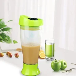 The Decor Haven Küche & Esszimmer-Automatischer Protein-Shaker – Elektrische Mixflasche für Smoothies und Nahrungsergänzungsmittel