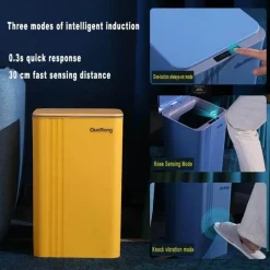 Tranquil Waters Küche & Esszimmer-Automatischer Sensor-Mülleimer – Intelligenter elektronischer Abfalleimer