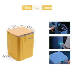Tranquil Waters Küche & Esszimmer-Automatischer Sensor-Mülleimer – Intelligenter elektronischer Abfalleimer