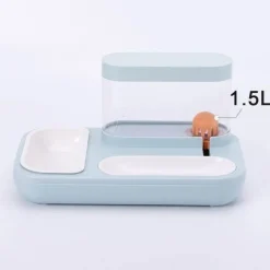 Furendo Haustierzubehör|Reinigungswerkzeuge Für Haustiere-Automatischer Tierfutterspender - Interaktiver 2-in-1-Futterspender