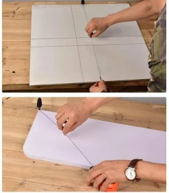 Roam Ready Heimwerkzeuge|Outdoor & Garten-Automatischer Tintenmarker mit Rückspulfunktion – Tintenlinienwerkzeug