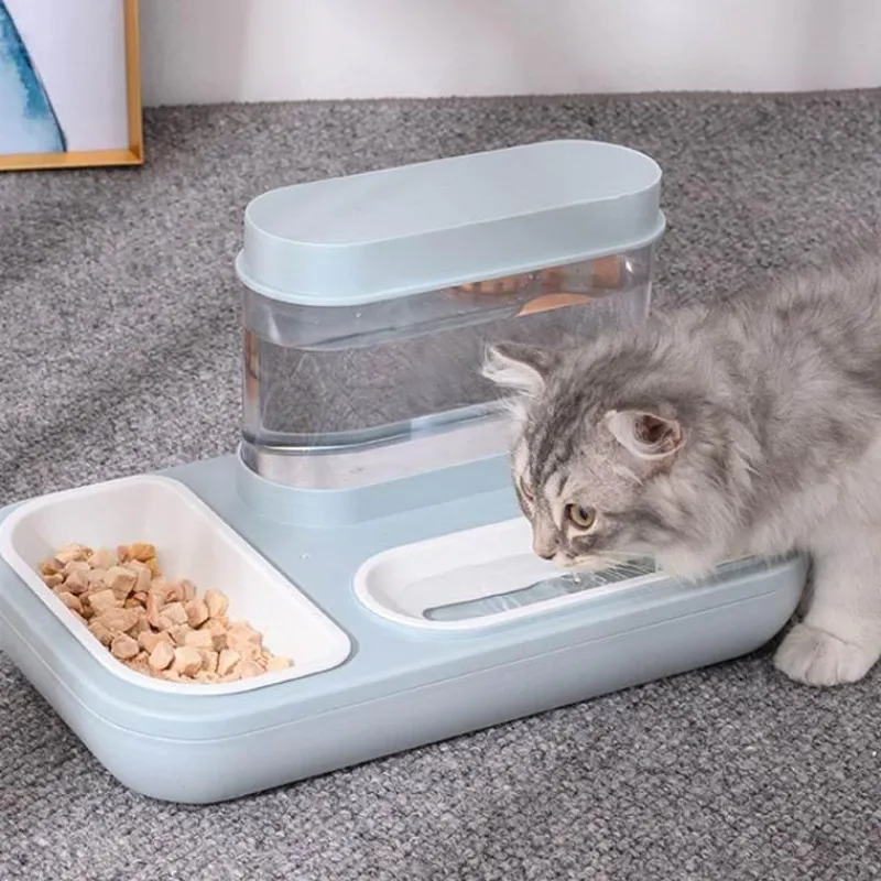 Furry Haven Haustierzubehör|Tierfütterung-Automatischer Trinkbrunnen für Haustiere – Selbstauffüllender Trinknapf