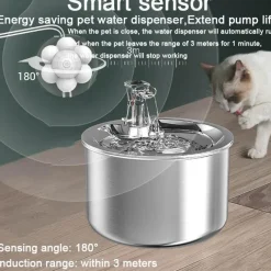 Furry Haven Haustierzubehör|Reinigungswerkzeuge Für Haustiere-Automatischer Trinkbrunnen für Haustiere – Intelligenter Wasserspender für Katzen und Hunde