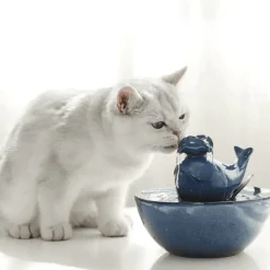 Furry Haven Haustierzubehör|Tierfütterung-Automatischer Trinkbrunnen für Haustiere – Zirkulierender Spender für Katzen und Hunde