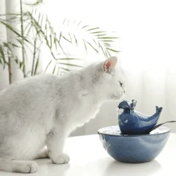 Furry Haven Haustierzubehör|Tierfütterung-Automatischer Trinkbrunnen für Haustiere – Zirkulierender Spender für Katzen und Hunde