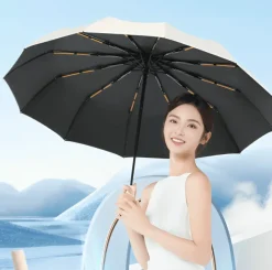 Trail Tech Outdoor-Gadgets|Outdoor-Artikel-Automatischer UV-Schutzschirm – Stilvoller, wetterfester Sonnenschirm für ultimativen Sonnenschutz