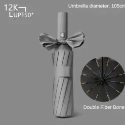 Trail Tech Outdoor-Gadgets|Outdoor-Artikel-Automatischer UV-Schutzschirm – Stilvoller, wetterfester Sonnenschirm für ultimativen Sonnenschutz