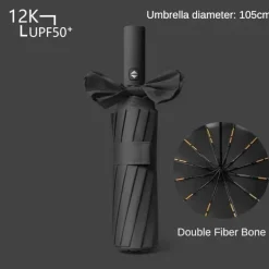 Trail Tech Outdoor-Gadgets|Outdoor-Artikel-Automatischer UV-Schutzschirm – Stilvoller, wetterfester Sonnenschirm für ultimativen Sonnenschutz