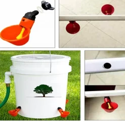 Furry Haven Haustierzubehör|Tierfütterung-Automatischer Viehtränkespender - Effizientes Hydratationssystem für Tiere