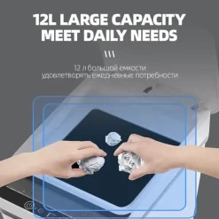 The Decor Haven Heimwerkzeuge|Gadgets Für Zuhause-Automatischer wasserdichter intelligenter Mülleimer - Wave Sensor Bin