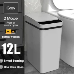 The Decor Haven Heimwerkzeuge|Gadgets Für Zuhause-Automatischer wasserdichter intelligenter Mülleimer - Wave Sensor Bin