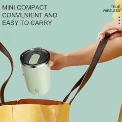 Adventure Basecamp Camping Im Freien|Küche & Esszimmer-Automatischer, wasserdichter, wiederaufladbarer Shaker – Tornado Mixer