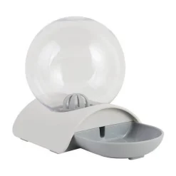 Furendo Haustierzubehör|Reinigungswerkzeuge Für Haustiere-Automatischer Wasserspender für Haustiere – Blasendesign für Katzen und Hunde