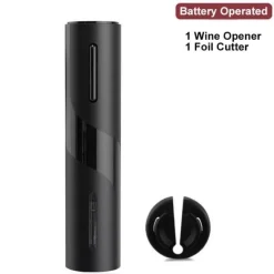 The Culinary Kit Küche & Esszimmer-Automatischer wiederaufladbarer Weinöffner – Stilvoller Korkenzieher